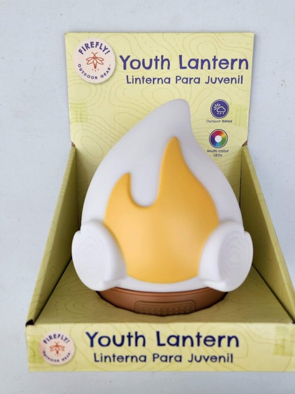NEW Firefly Fire Lantern Flame Kids Outdoor Night Light Camping LED Multi Color